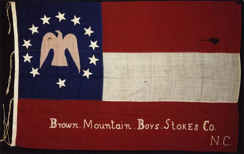 Brown Mountain Boys company flag.