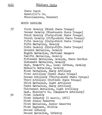 Sample Record of Events index page.